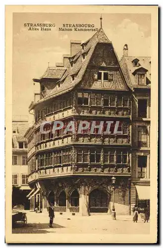 Cartes postales Strassburg Maison Kammerzell