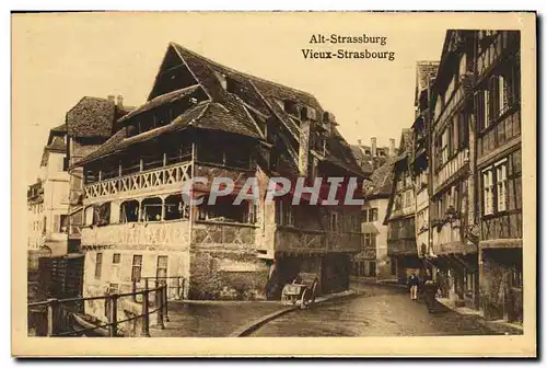 Cartes postales Vieux Strasbourg