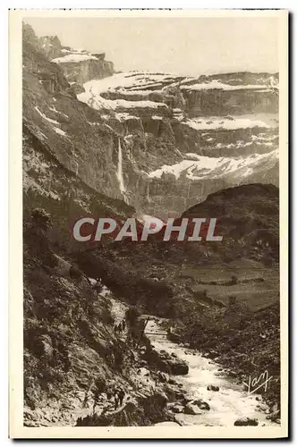 Cartes postales Gavarnie Le Sentier conduisant au Cirque