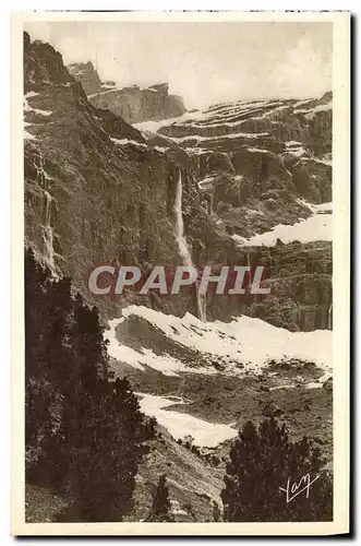 Cartes postales Gavarnie Le Fond du Cirque et la Grande Cascade