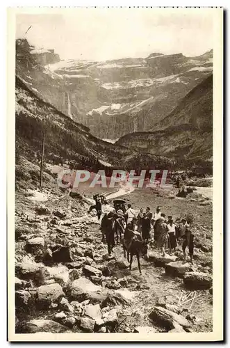 Ansichtskarte AK Gavarnie Retour du Cirque