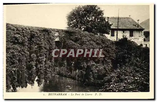 Ansichtskarte AK Betharram Le pont de Lierre Lourdes