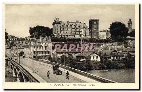 Cartes postales Pau Vue Generale