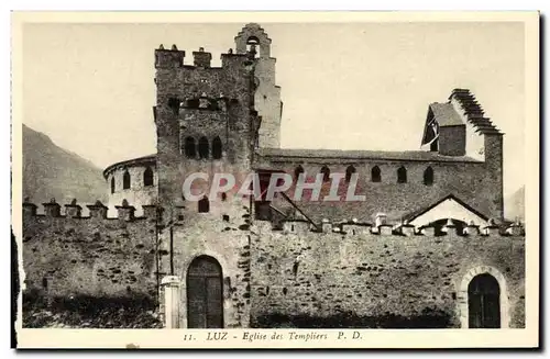 Cartes postales Luz Eglise des Templiers