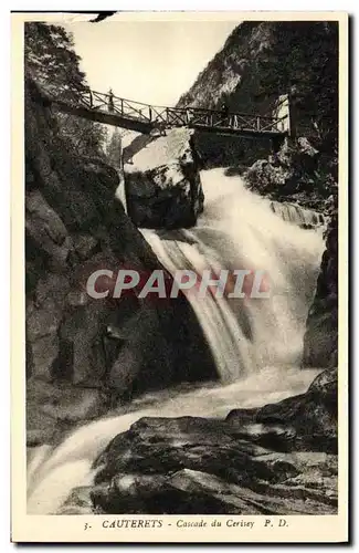 Cartes postales Cauterets Casscade du Cerisey