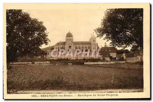 Cartes postales Besancon les Bains Basilique de Saint Ferjeux