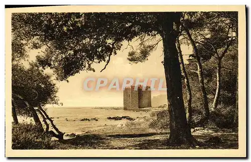 Cartes postales Ile Saint Honorat Monastere Fortifie Vue de la pointe orientale de l ile