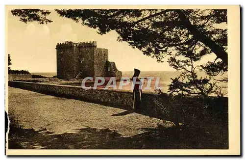 Cartes postales Ile Saint Honorat Monastere Fortfie En Face de l immensite