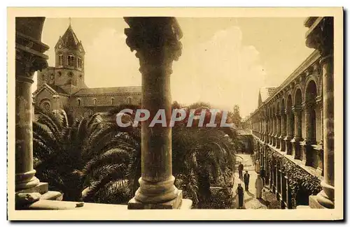 Cartes postales Ile Saint Honorat Monastere Jardin du noviciat