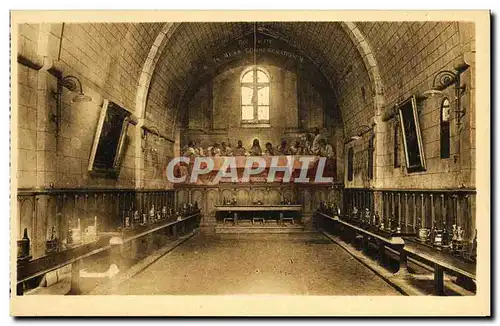 Cartes postales Ile Saint Honorat Monastere Refectoire