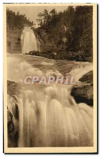 Ansichtskarte AK Cauterets Environs Cascade du Pont d Espagne