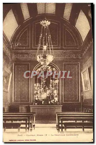 Cartes postales Pau Chateau Henri IV La Chapelle