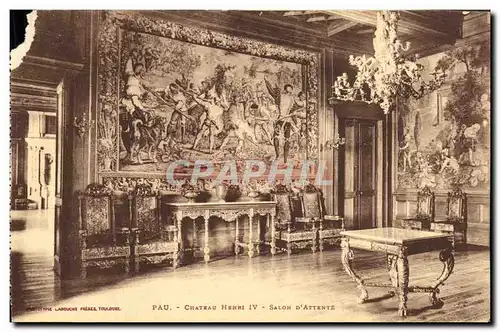 Cartes postales Pau Chateau Henri IV Salon D Attente