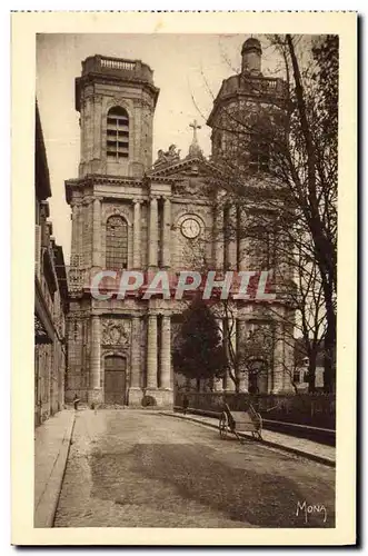 Ansichtskarte AK Langres Cathedrale St mammes