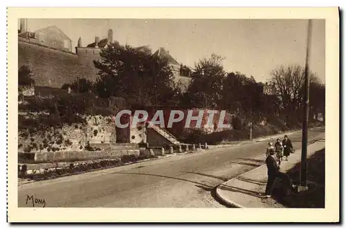 Cartes postales Langres Vieille Porte et Fontaine du Marche