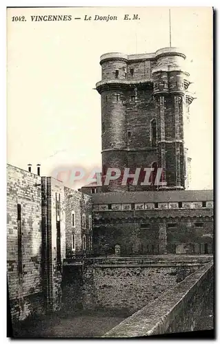 Cartes postales Vincennes Le Donjon