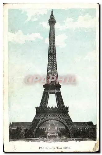 Cartes postales Paris La Tour Eiffel