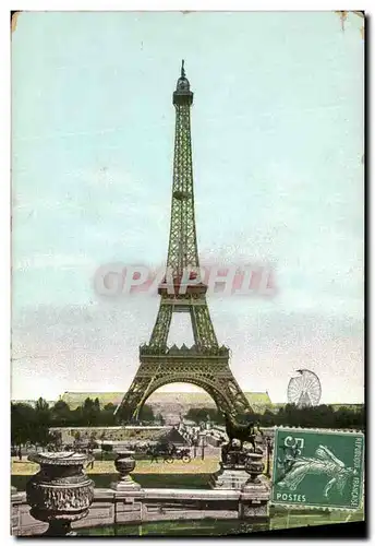 Cartes postales Paris La Tour Eiffel