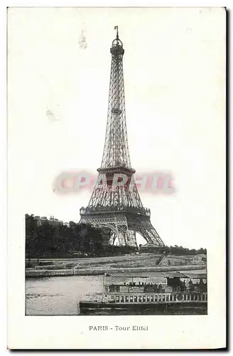 Cartes postales Paris La Tour Eiffel et la Seine