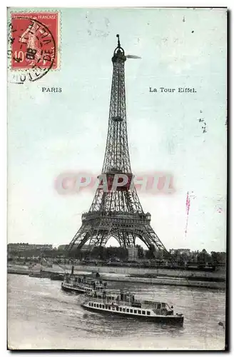 Cartes postales Paris La Tour Eiffel Peniche