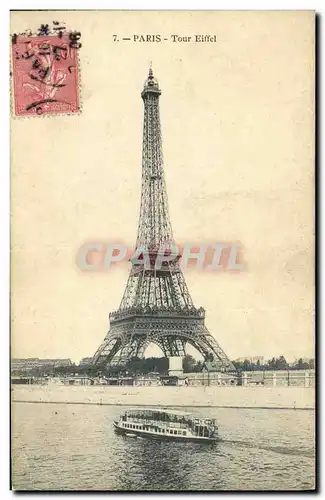 Cartes postales Paris La Tour Eiffel Peniche