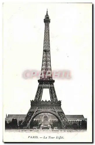 Cartes postales Paris La Tour Eiffel