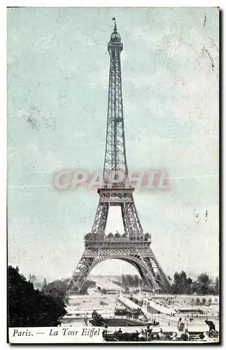 Cartes postales Paris La Tour Eiffel