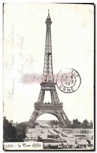 Cartes postales Paris La Tour Eiffel