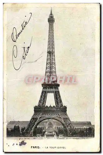 Cartes postales Paris La Tour Eiffel