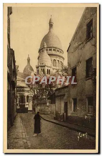 Ansichtskarte AK Paris Basilique du Sacre Coeur vue de la rue du chevalier de la Barre