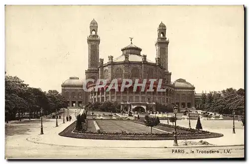 Cartes postales Paris le Trocadero