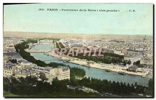 Cartes postales Paris Panorama de la Seine