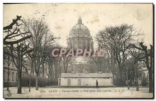 Ansichtskarte AK Paris Val de Grace Vue Prise des Jardins