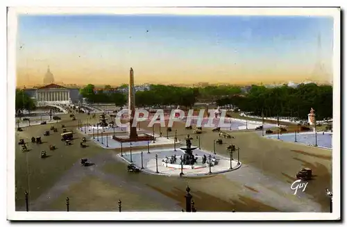 Cartes postales Paris Place de la Concorde