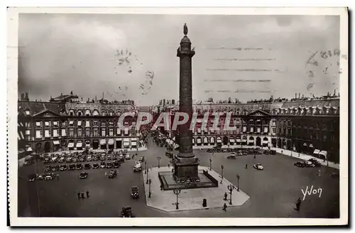 Cartes postales Paris Place et Colonne Vendome