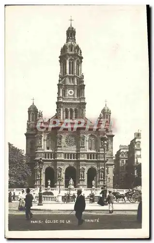 Ansichtskarte AK Paris Eglise De La Trinite