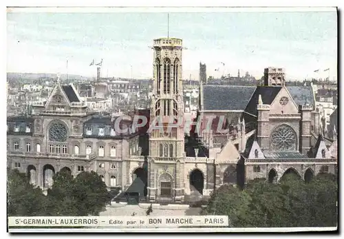 Cartes postales Paris Bon Marche St Germain l auxerrois