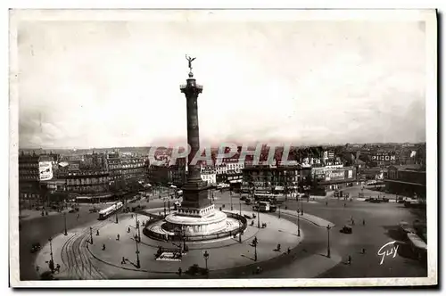 Cartes postales Paris Place de la Bastille