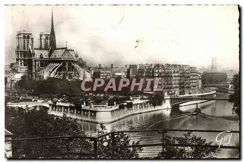 Cartes postales moderne Paris Et Ses Merveilles ile de la Cite Notre Dame