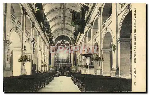 Ansichtskarte AK Paris Interieur de la chapelle des Invalides