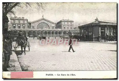 Cartes postales Paris La Gare de L Est