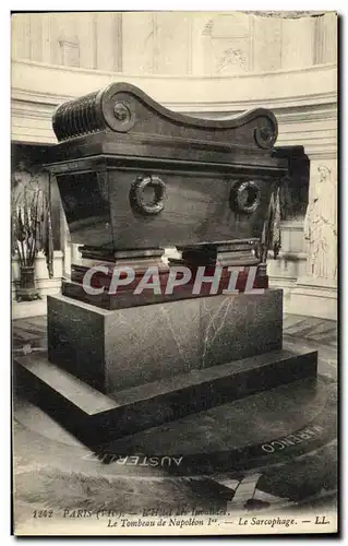 Ansichtskarte AK Paris Hotel des Invalides Tombeau de Napoleon 1er le sarcophage