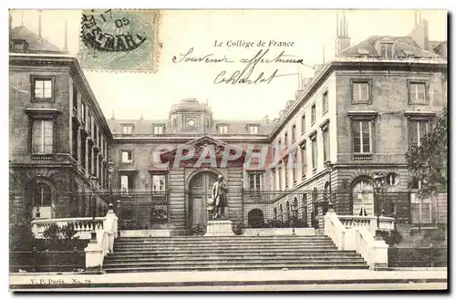 Cartes postales Paris Le College de France