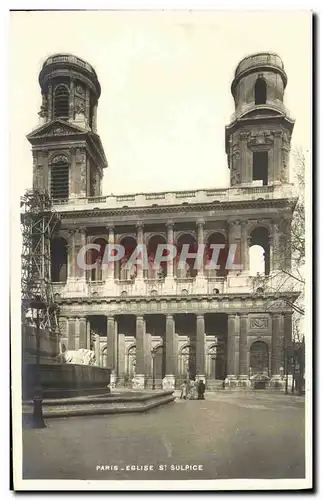 Cartes postales Paris Eglise St Sulpice