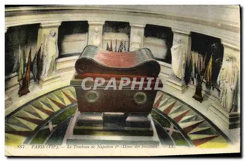 Cartes postales Paris Le Tombeau de Napoleon 1er Dome des Invalides