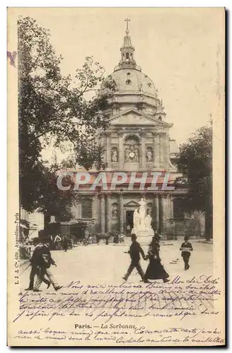 Cartes postales Paris La Sorbonne