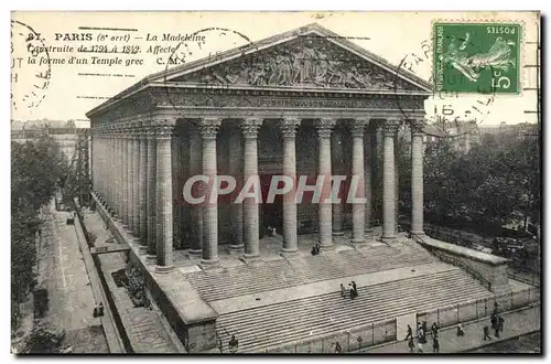 Cartes postales Paris La Madeleine