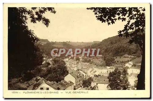 Cartes postales Plombieres Les Bains Vue Generale