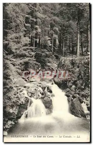 Cartes postales Gerardmer Le Saut des Cuves La cascade