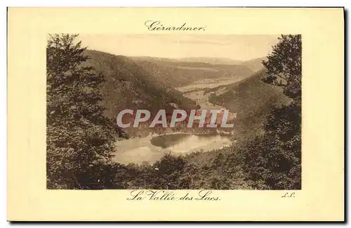 Cartes postales Gerardmer La vallee des lacs